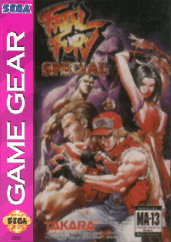 Fatal Fury Special box art for Sega Game Gear